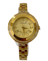 Armbanduhr Ottaviani Dame in Gelb vergoldet stahl 15372 - 15372